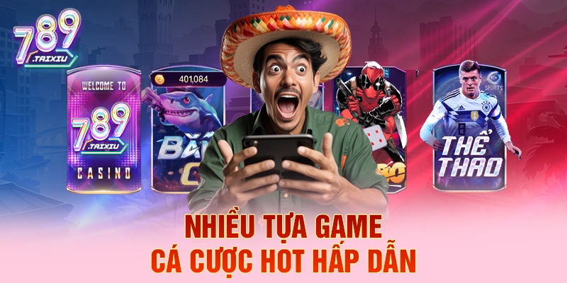 Trò chơi cá cược đa dạng tại g365